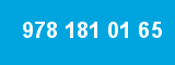 978 181 01 65